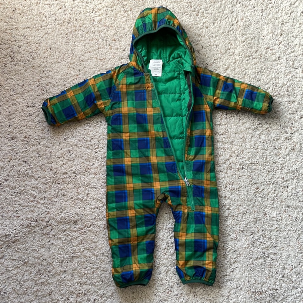 Patagonia baby snow bunting aka onesie